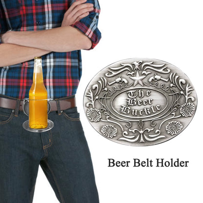 Beer Holder Belt Portable Metal Belt